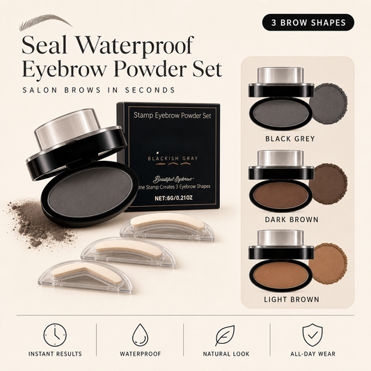 Seal Waterproof Eyebrow Powder Set